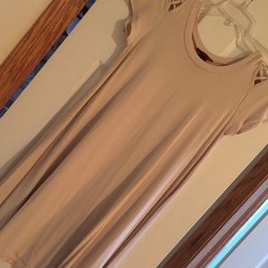 BKE Red Sweet and Comfy Mini Dress